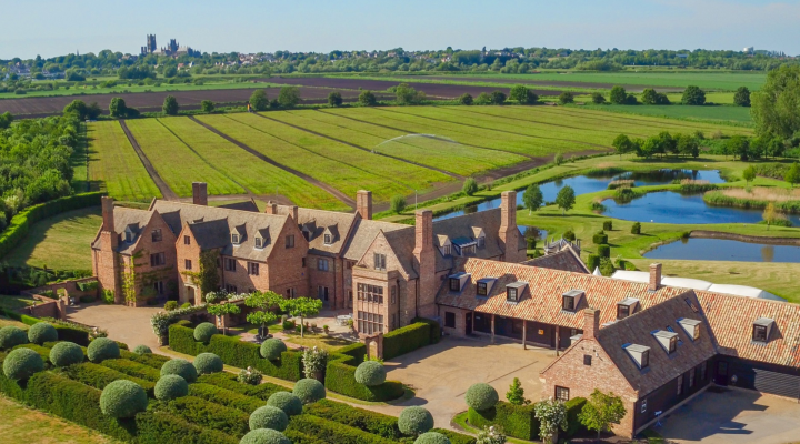 The Old Hall Ely Grounds and back of house