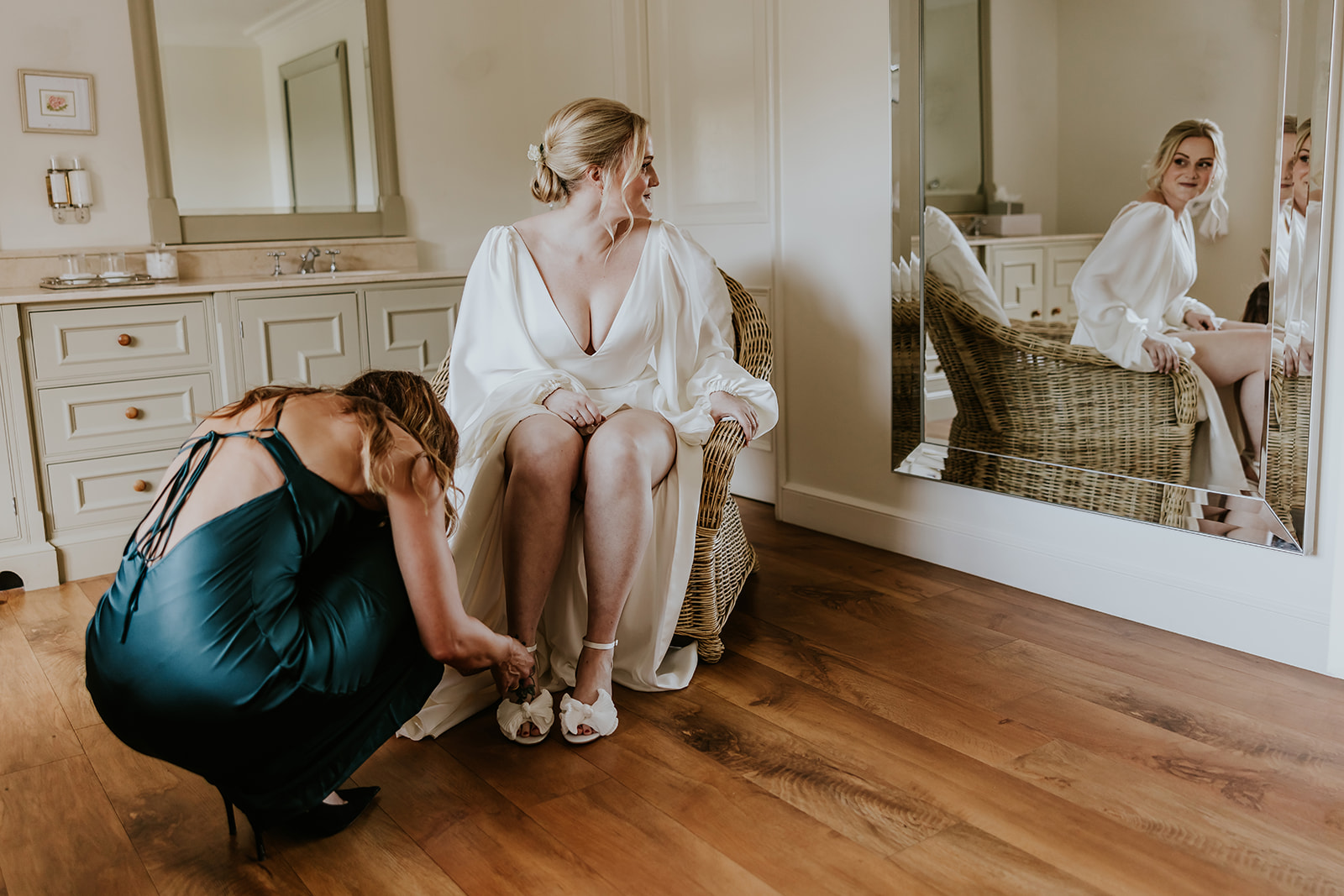 bridal hair