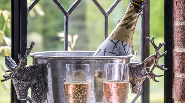 champagne in the cromwell suite